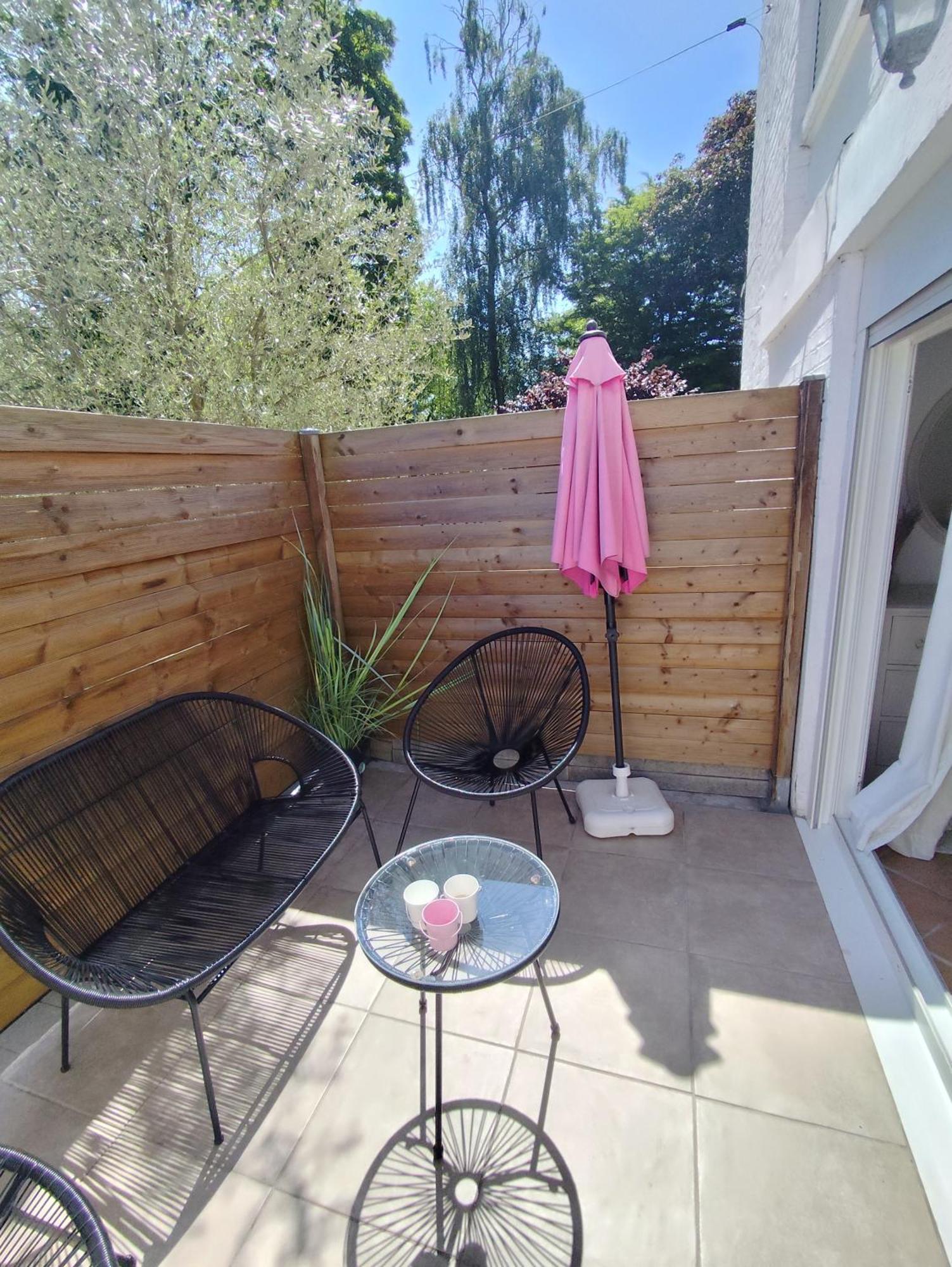 Escapade Pres De Lille - Appartement Charmant Avec Terrasse Et Parking Privee Mons-en-Baroeul Zewnętrze zdjęcie